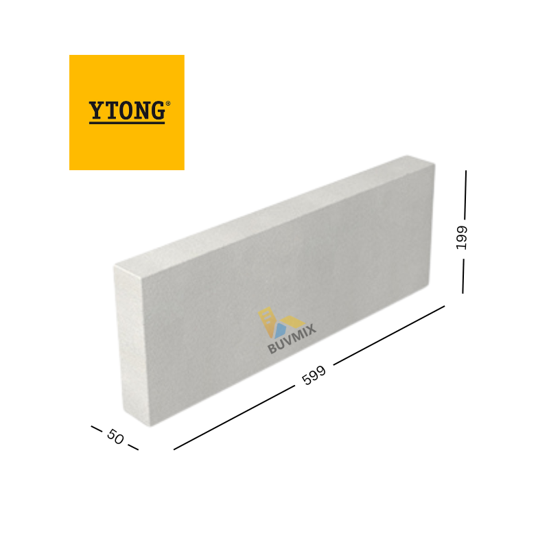 Ytong PP4/0.6 (0.036m3) gas concrete blocks