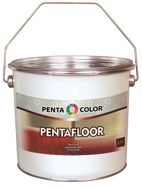 ГР КРАСКА PENTAFLOOR ПЕСЧАНОГО ЦВЕТА 2,7Л