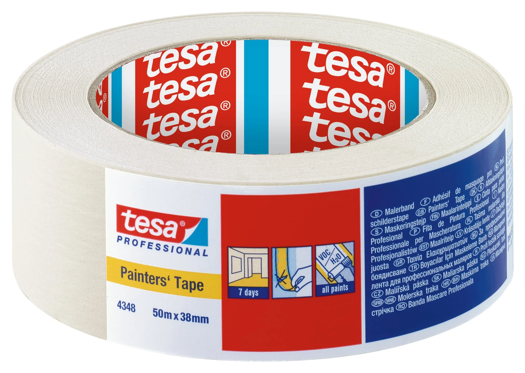 HIGH QUALITY PAINTER'S TAPE 50MX38MM
