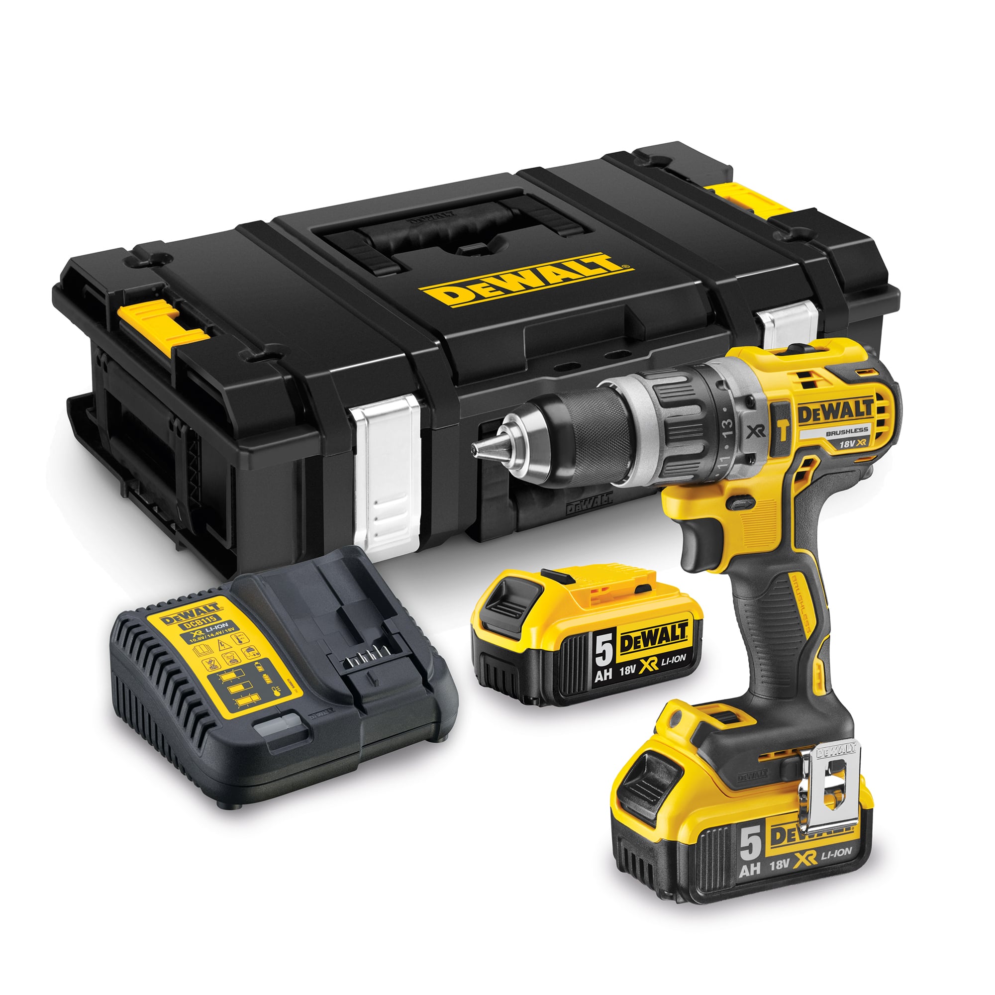 TRIECIENURBJMAŠĪNA DCD796P2 18V 2X5AH BL