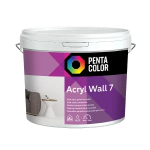 КРАСКА DISP. PENTACOLOR ACRYL 7 БЕЛАЯ 5 Л