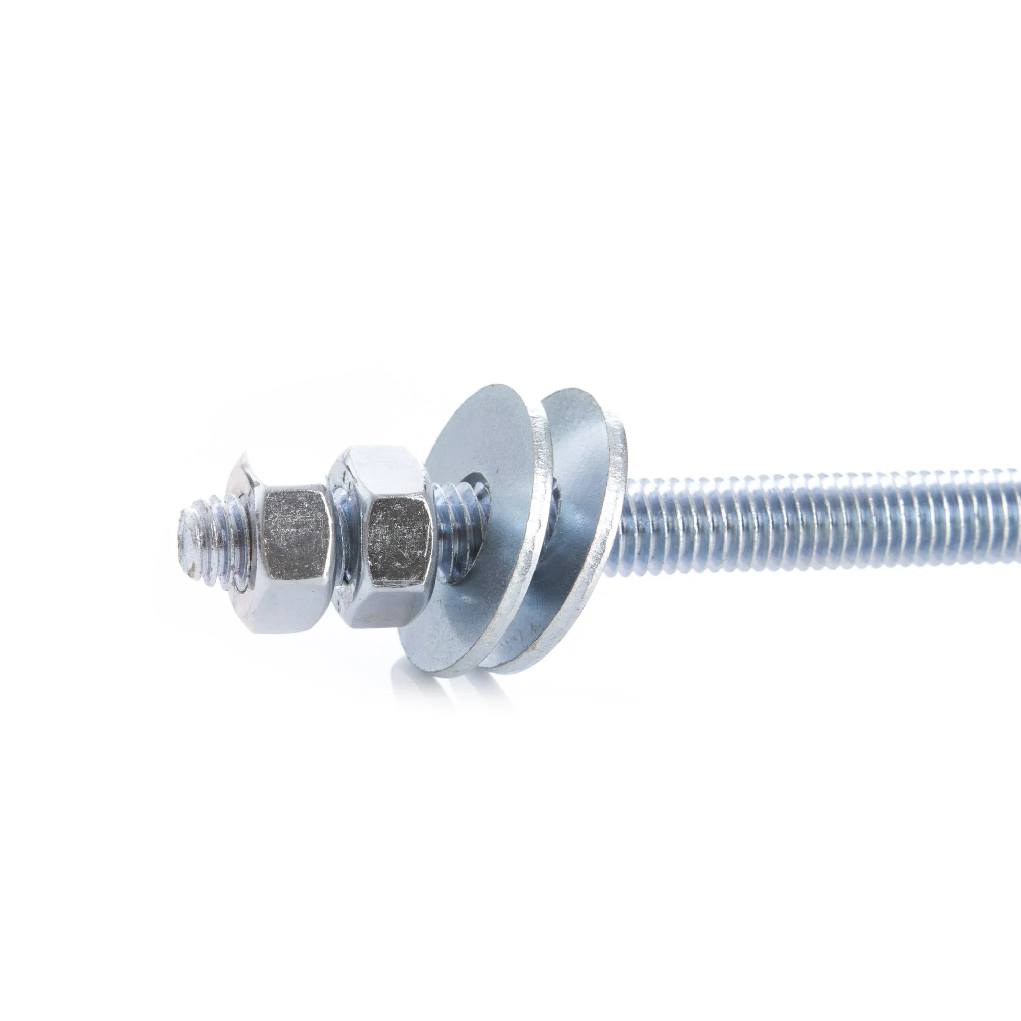THREADED ROD WITH 2 NUTS, 2 WASHERS M8X300