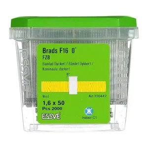 NAGLAS PNEIM. F16 1.6X50MM ESSVE ZN 2000