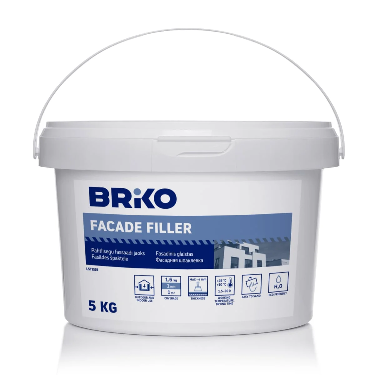 PATCHING COMPOUND FOR FACADE BRIKO 5KG