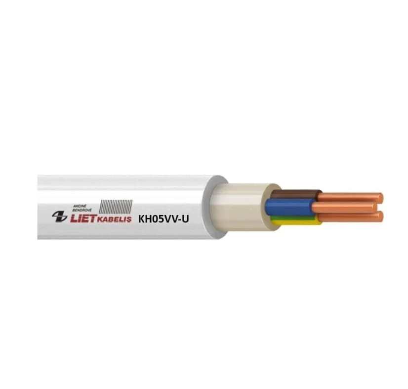 CABLE KH05VV-U/NYM 3X2.5 WHITE 10M