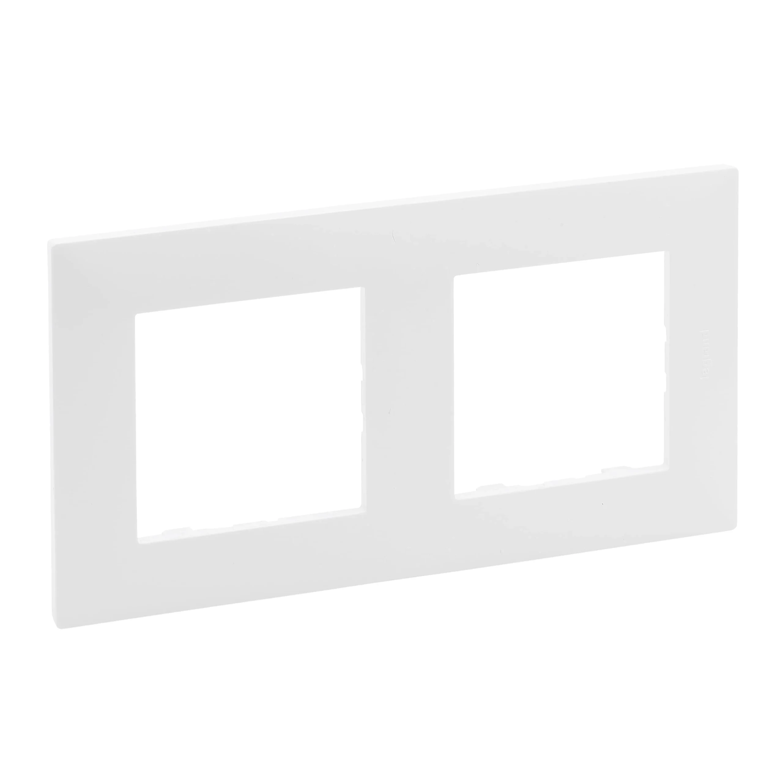 FRAME 2-SEATER LEGRAND NILOE STEP WHITE