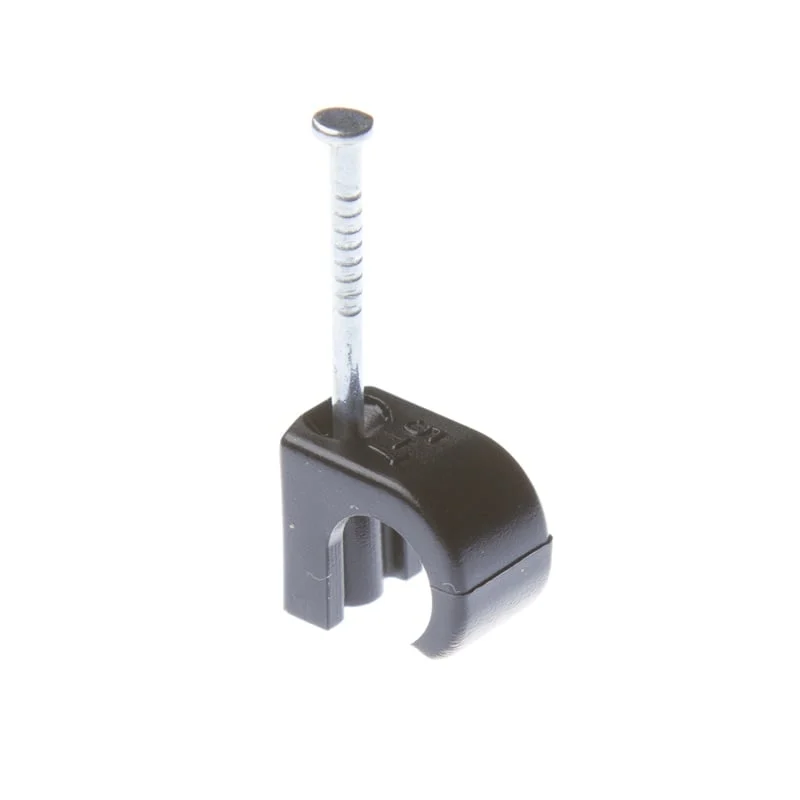 CLIP CABLE NC5-7 BLACK 100PCS
