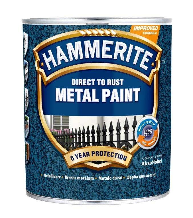 КРАСКА HAMMERITE Т.ЗЕЛЕНАЯ МОЛОТКОВАЯ 750МЛ