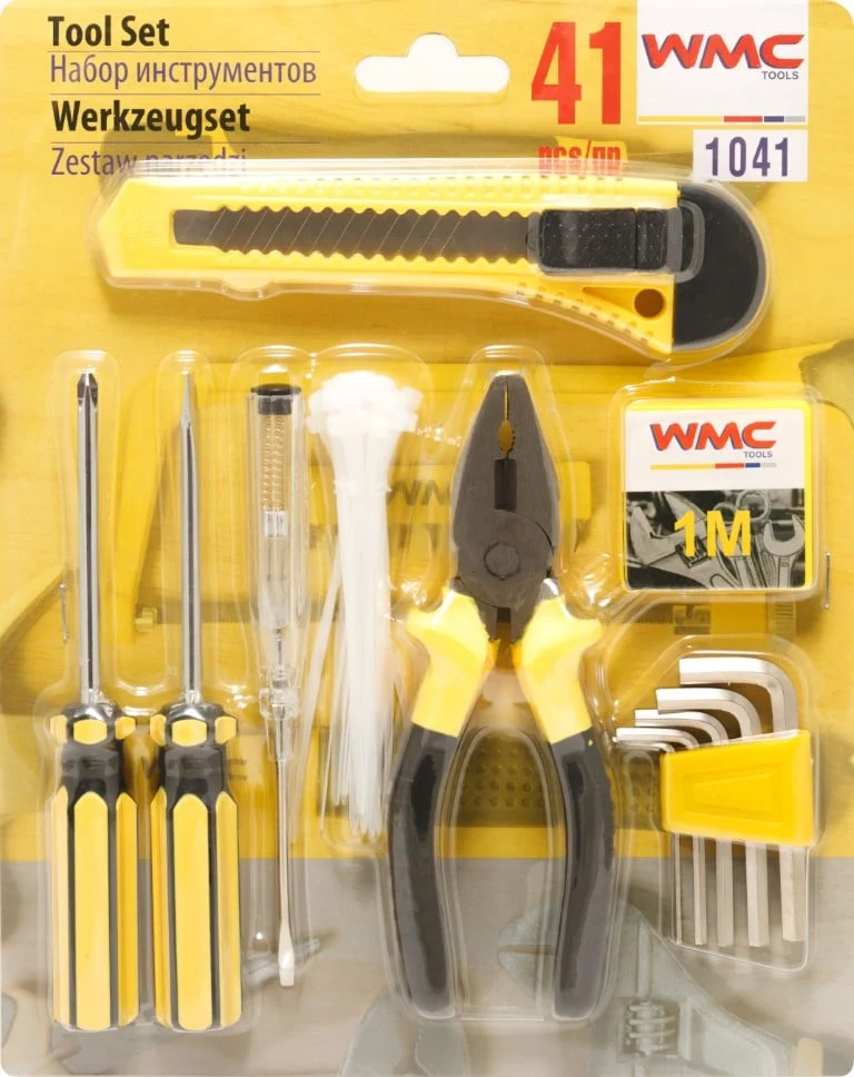 KOMPLEKTS INSTR. WMC TOOLS 1041 41GAB