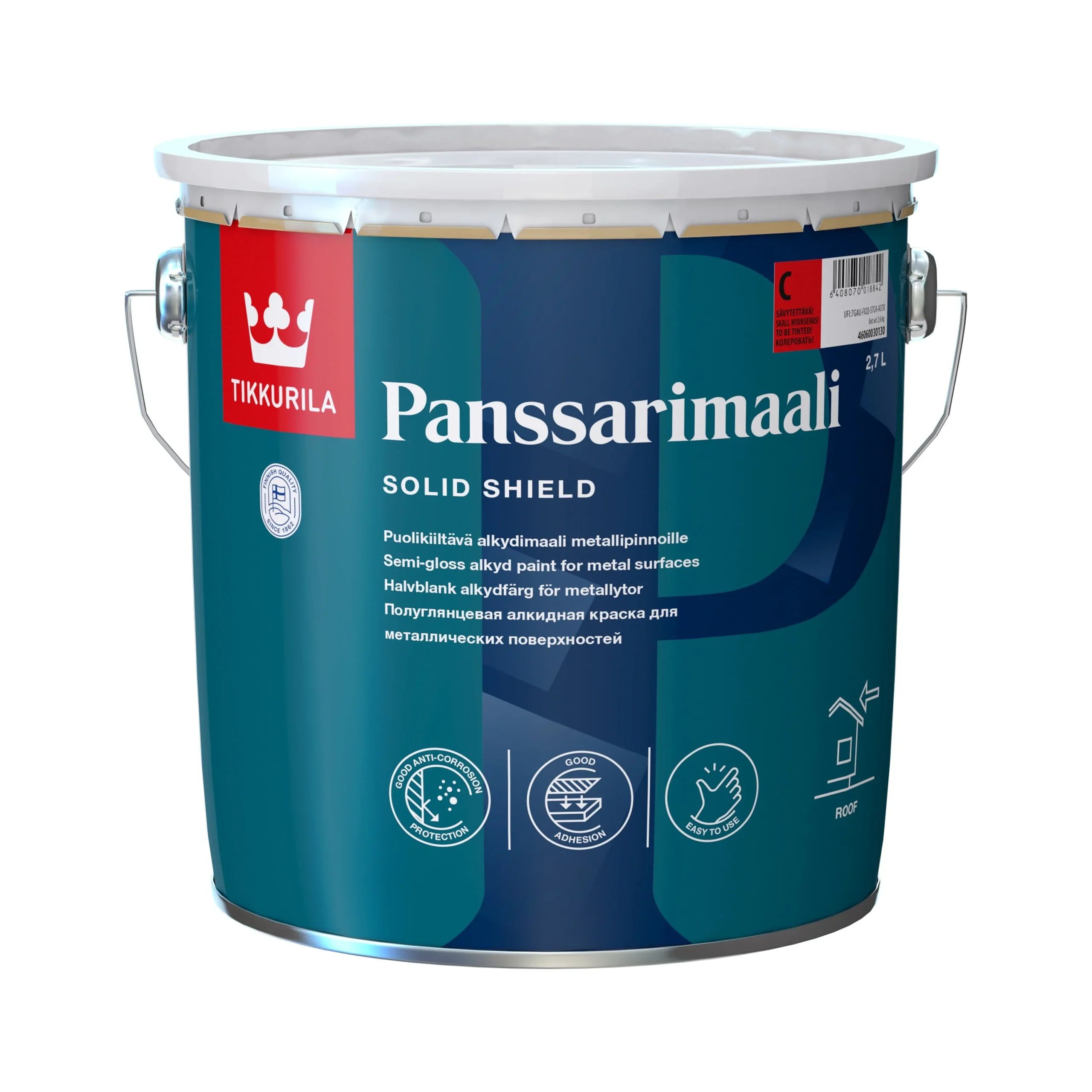 COLOR FOR ROOFS PANSSARIMAALI 2.7L A-WHITE