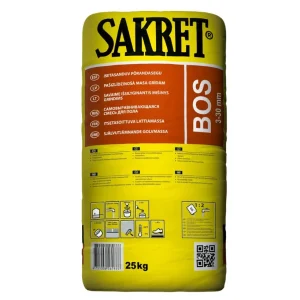 PAŠIZLĪDZIN. MASA SAKRET BOS 3-30MM 25KG