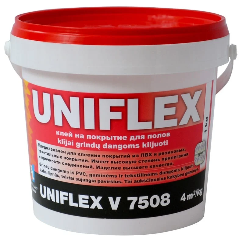 КЛЕЙ ДЛЯ ПОЛИВЫХ ПОКРЫТИЙ UNIFLEX 1КГ