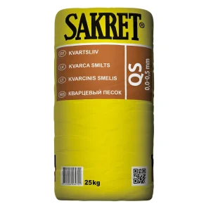 SMILTS KVARCA SAKRET 0-0,5MM 25KG