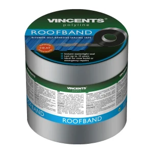 LENTE HERMET. ROOFBAND 10CMX3M BRŪNA
