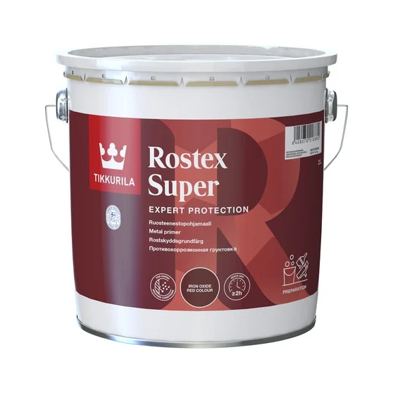 BASE COAT ROSTEXSUPER RED-BROWN 3L
