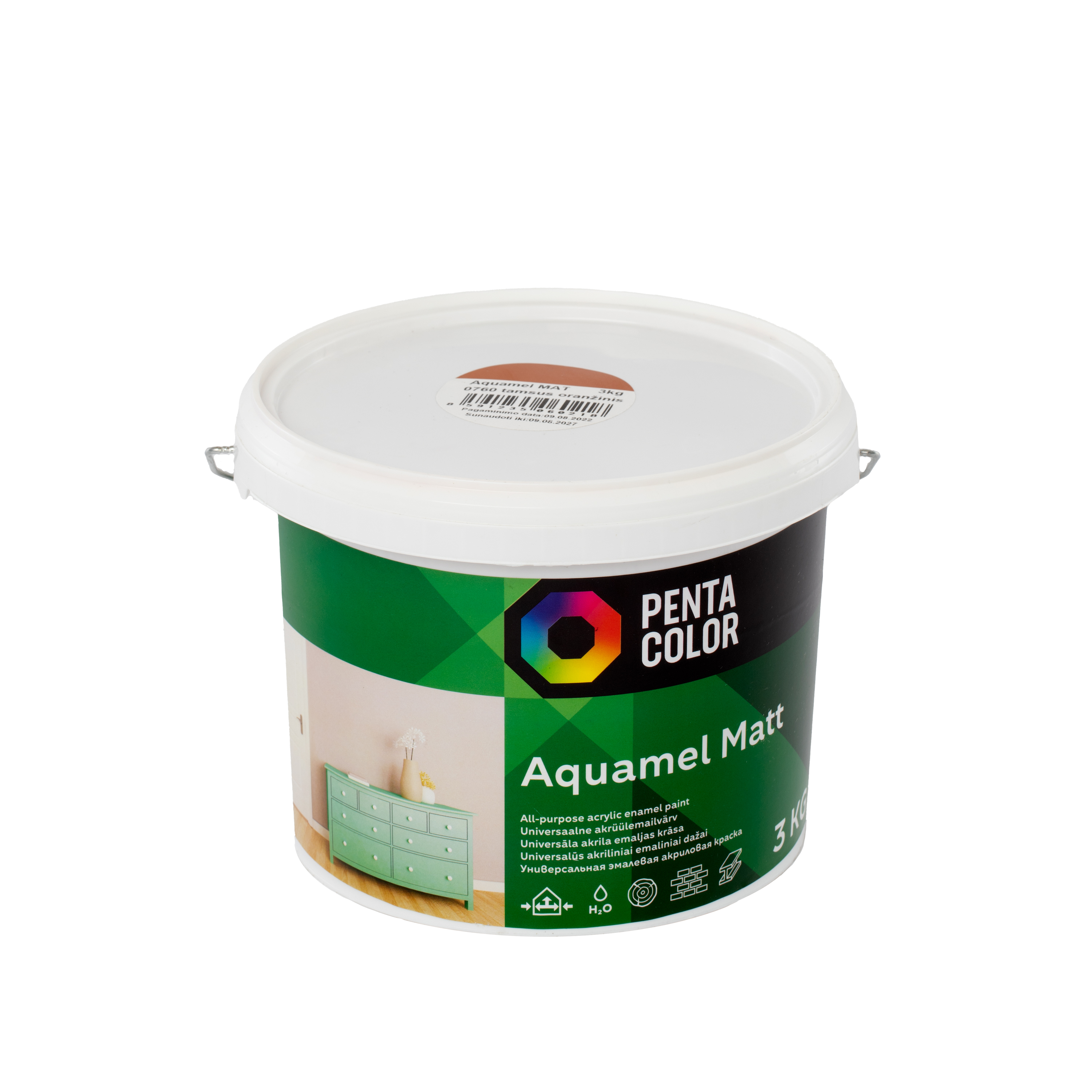 KRĀSA AQUAMEL SARKANĪGA 3 KG MATĒTA