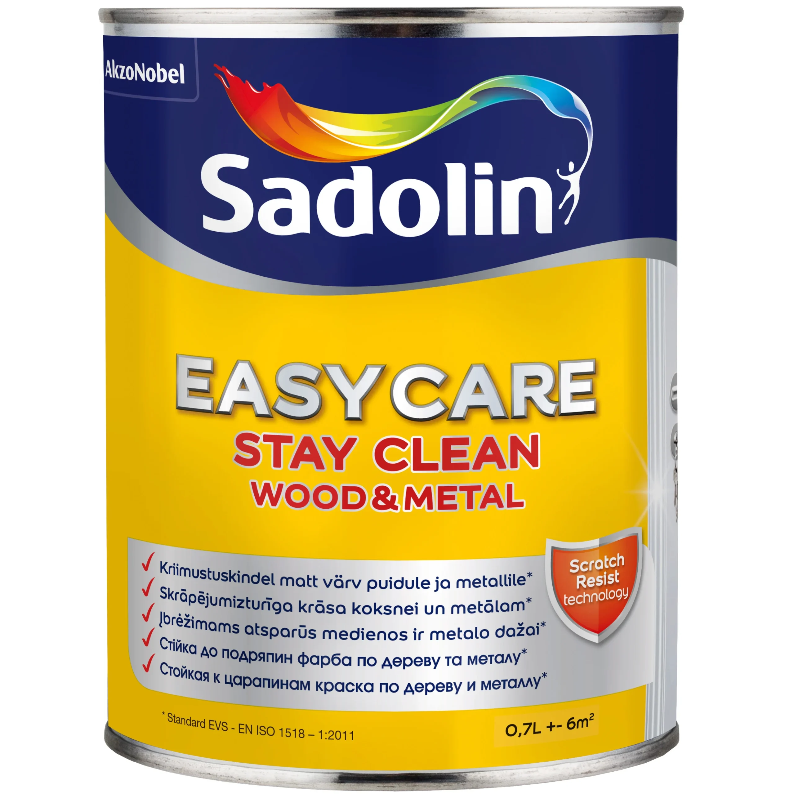 COLOR EASYCARE WOOD AND METAL BC 0.65L