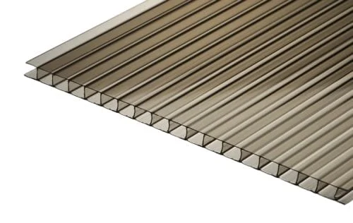 POLIKARBONĀTA LOKSNE 10X2000X1050 BRONZ.
