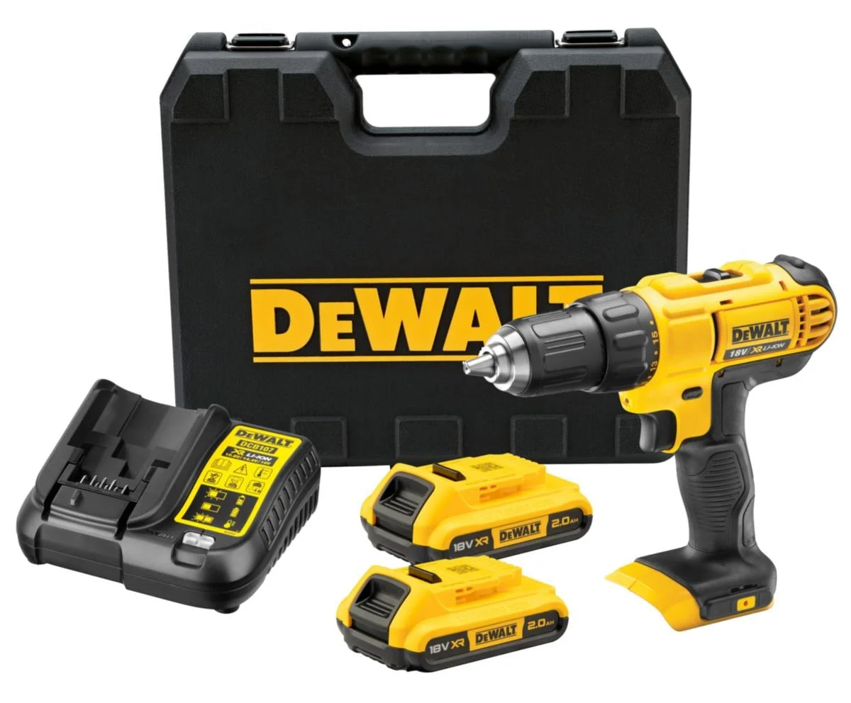 CORDLESS DRILL DCD771D2-QW 2X2AH 18V