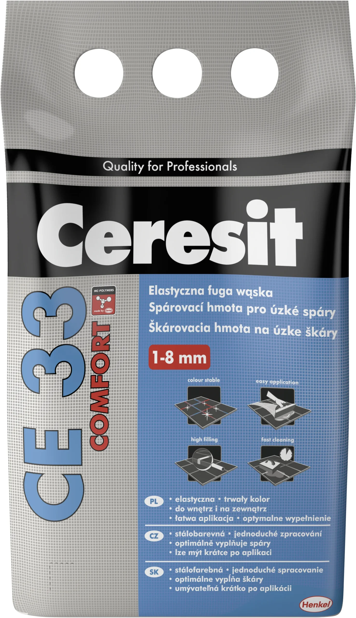 ШВЕЙНЫЙ МАТЕРИАЛ CERESIT CE33 43 5КГ