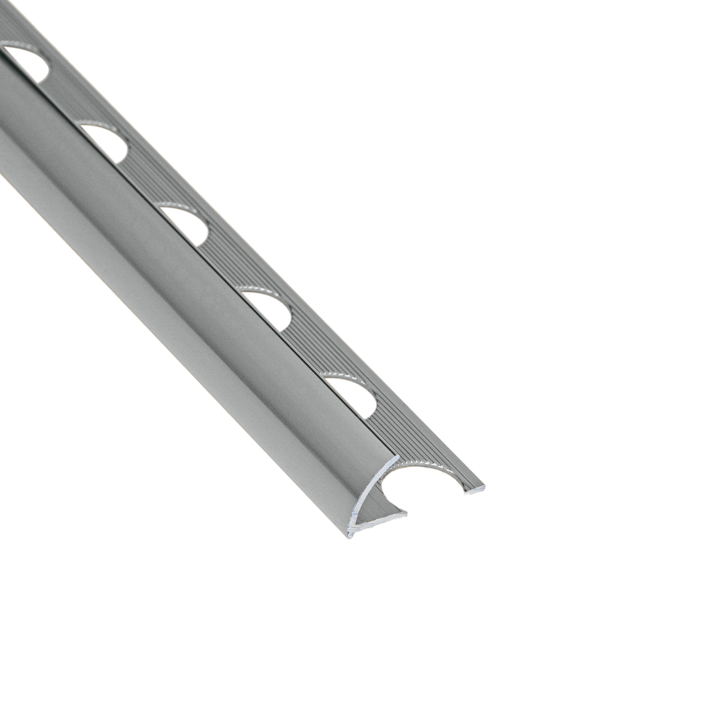 LĪSTE AL C 10.5MM/2.6M POL SILV ANO GLO