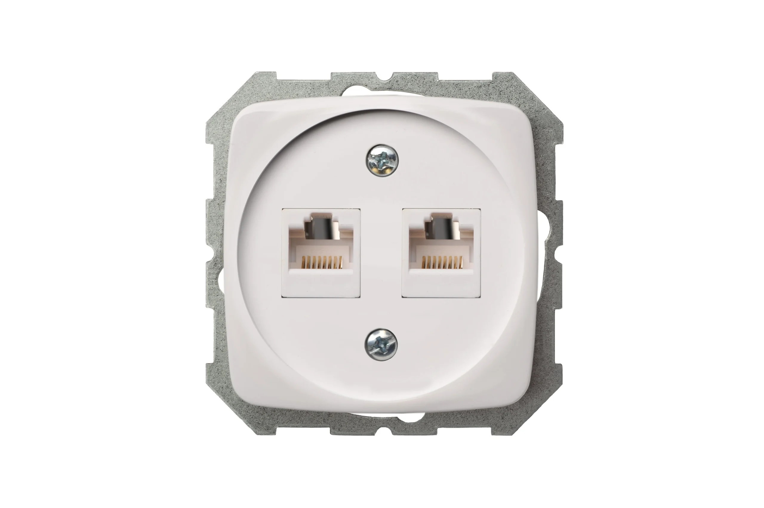 CONTACT SOCKET 2-PLACE PC IKL-002 TA WHITE