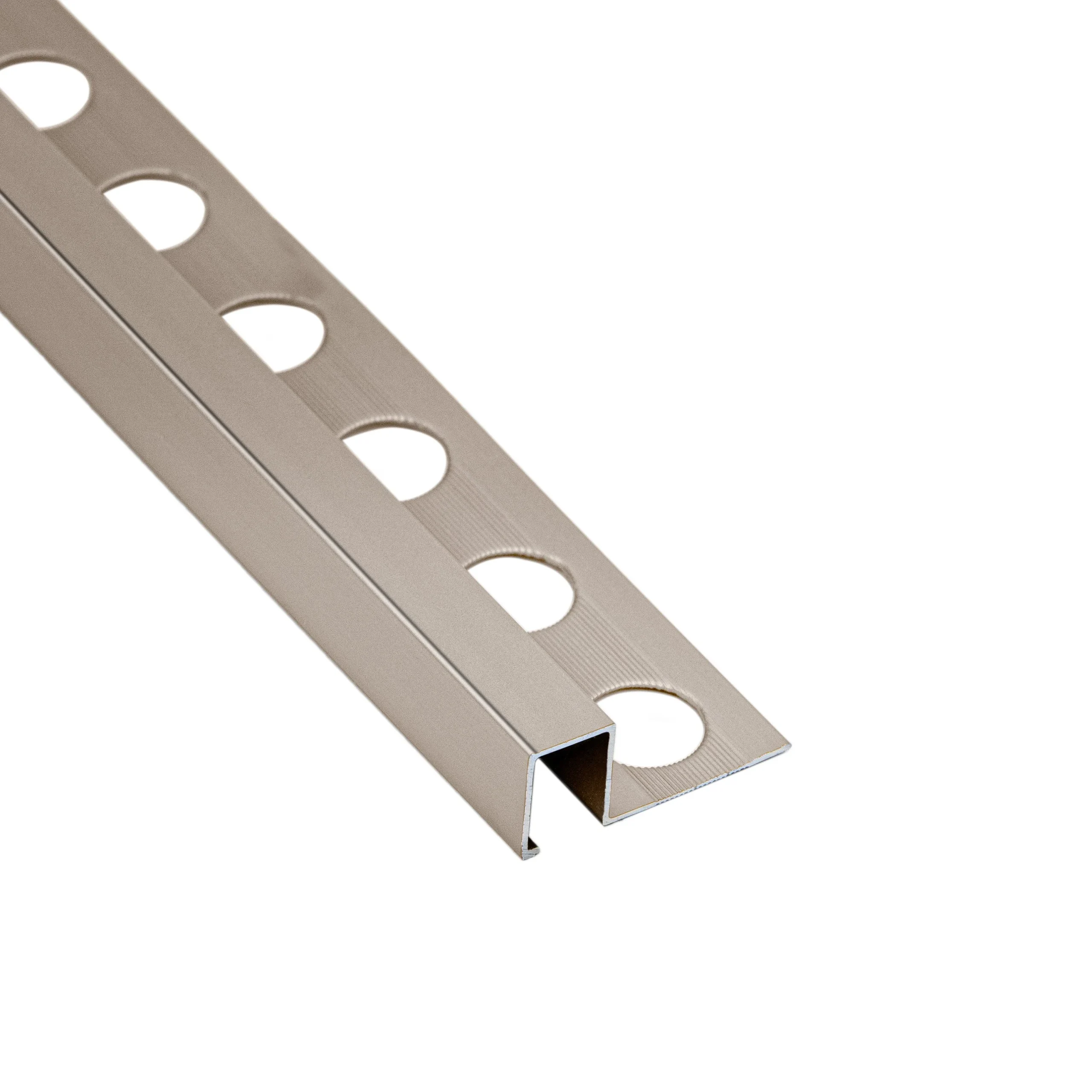 LIST AL U R10X10MM/2.6M POL PLA ANO GLOSSY