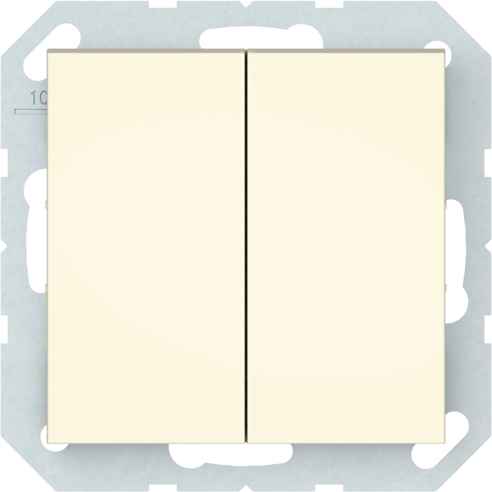SWITCH. IP44 2T.IVORY. P510-020-04 QR1000