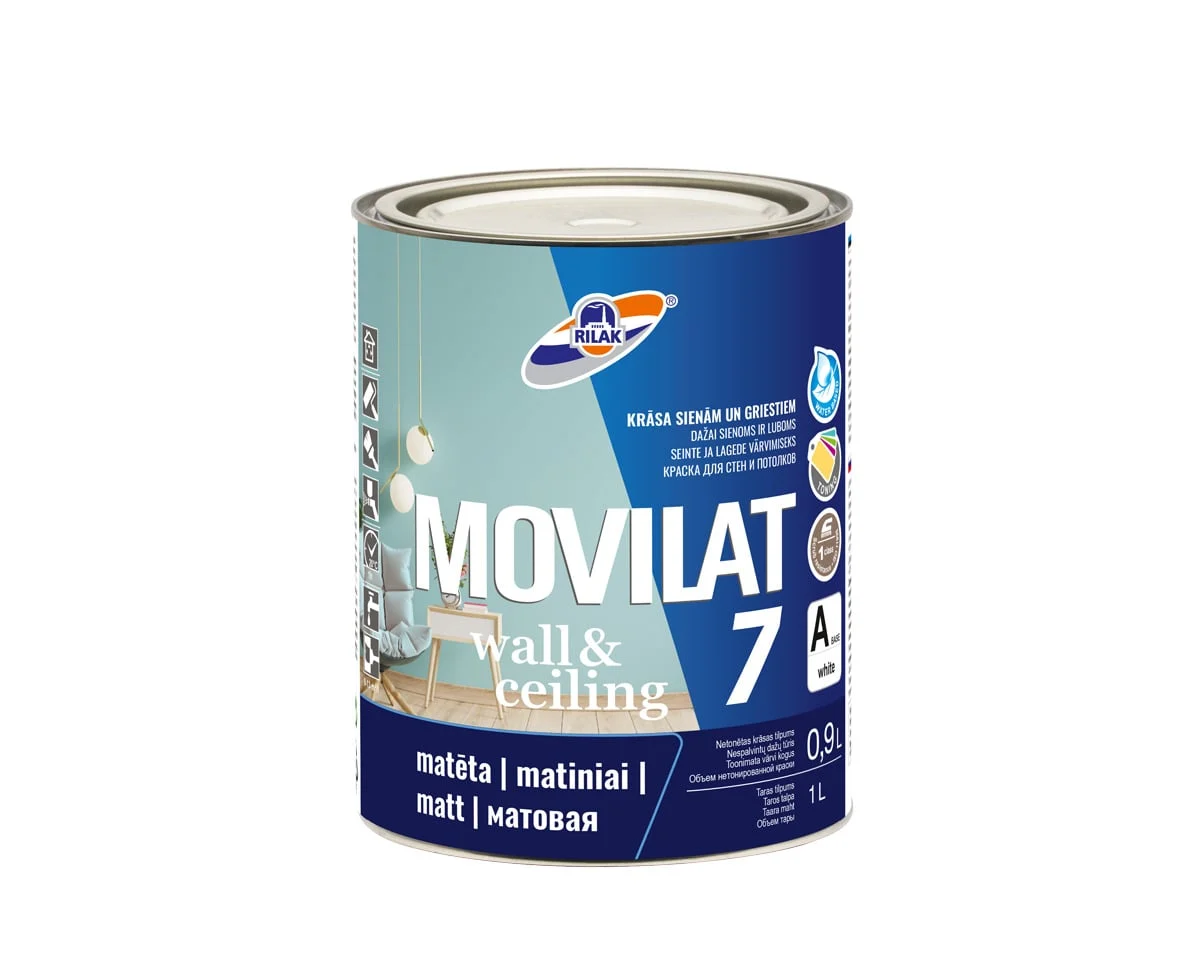 КРАСКА MOVILAT-7 A БАЗА 0,9L