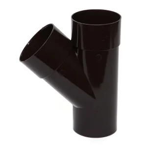 ATZARS NOTEKAI PVC SCALA 45° 80MM BRŪNS