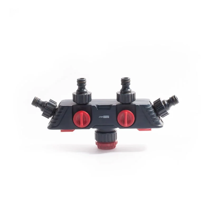 CONNECTOR FOR TAP 4 2 HOSES HAUSHALT