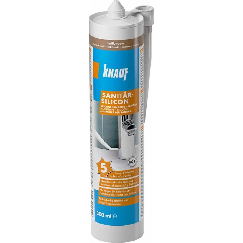 SILIKONS KNAUF GAIŠI BRŪNS 300ML