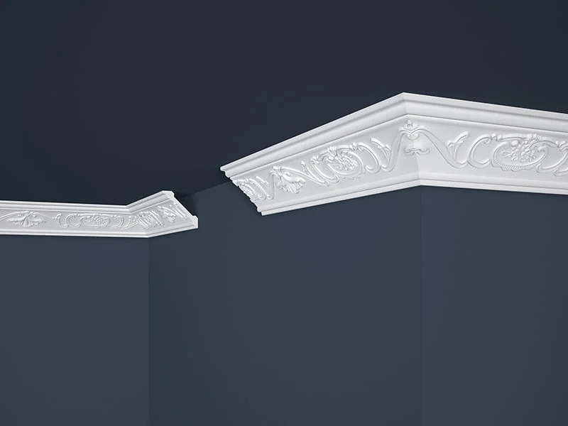 FINISHING TRIM B-6 2M WHITE