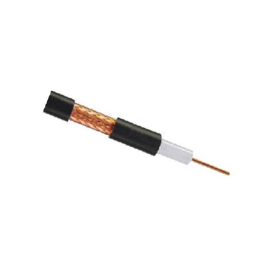 CABLE TV RG-6 1.02 CU 90CU BLACK (100)