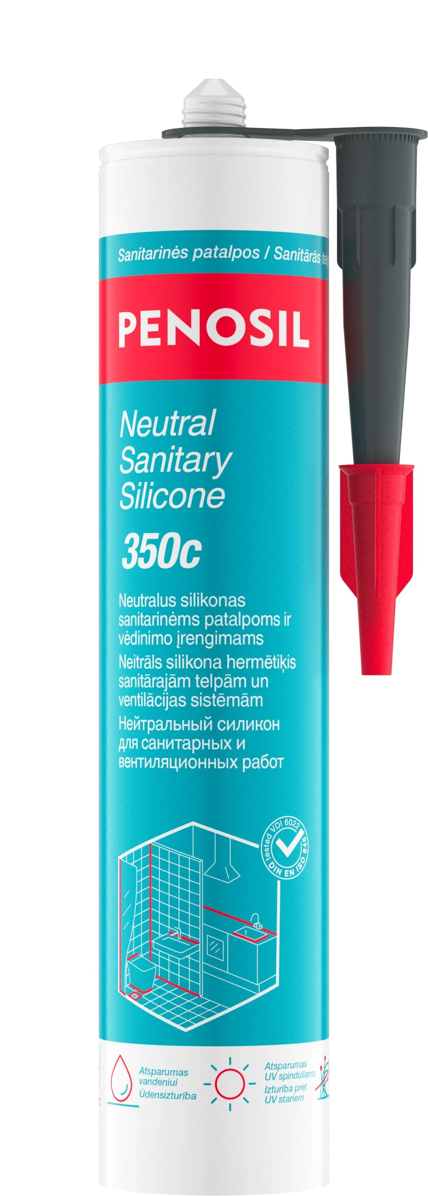 NEUTRAL SANITARY SILICONE GRAY