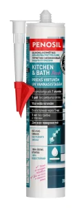 HERMĒTIĶIS VIRTUVĒM&VANNĀM 310ML BALTS