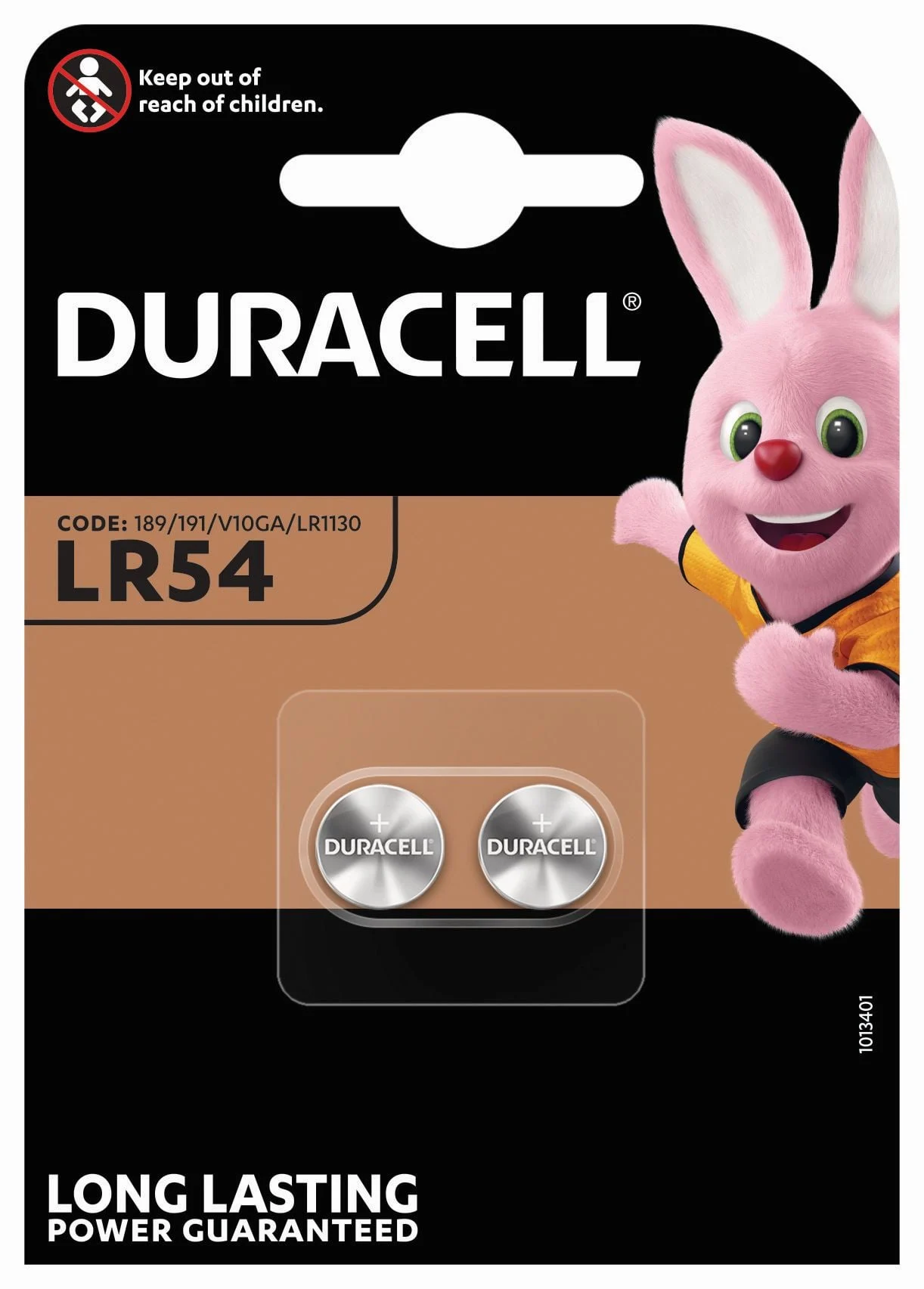 BATERIJAS DURACELL ELECTRONICS LR54 2GAB
