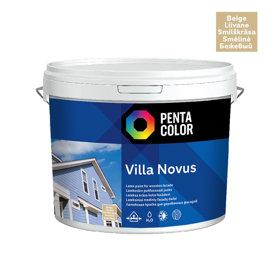 FASĀDES KRĀSA VILLA NOVUS SMILŠU KR 10L