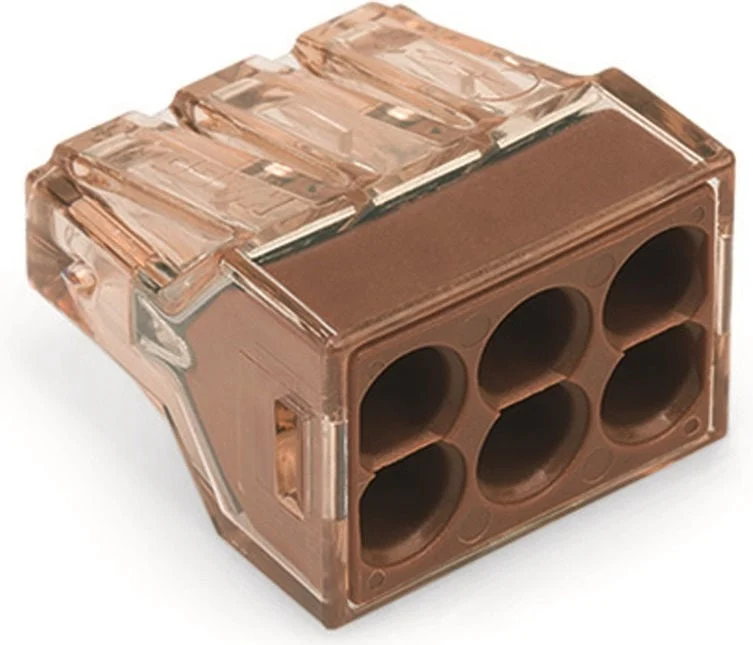 WIRE CONNECTION.773-606/5 6X1.5-4 MM² (5)