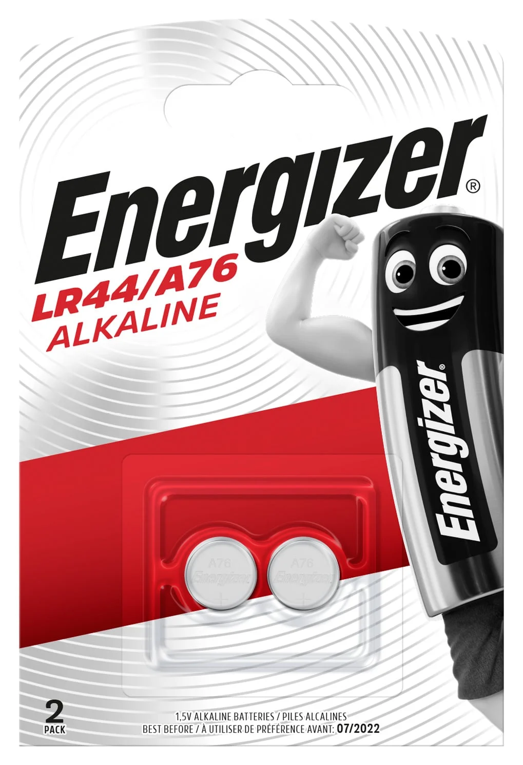 ОБЩИЕ БАТАРЕЙКИ ENERGIZER LR44/A76 ALK B2