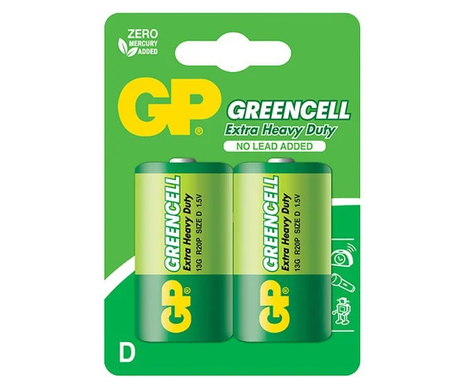 BATTERY GP13G-C2(U2) R20 1.5V