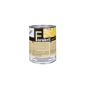 КРАСКА ДЛЯ ФАСАДОВ FORAKRIL A 1.3KG/0.9L
