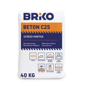 BETONS BRIKO C25 BETON 40KG