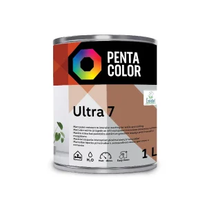 KRĀSA DISPERS PENTACOLOR ULTRA7 BALTA 1L