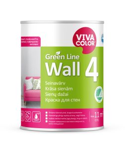KRĀSA GREEN LINE WALL 4 A 0,9L