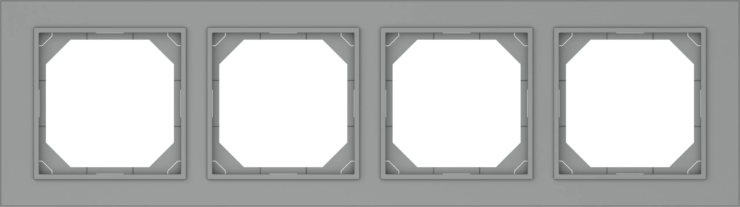 RĀMIS 4VIETAS PELĒKS R04 QR1000 FIT LINE