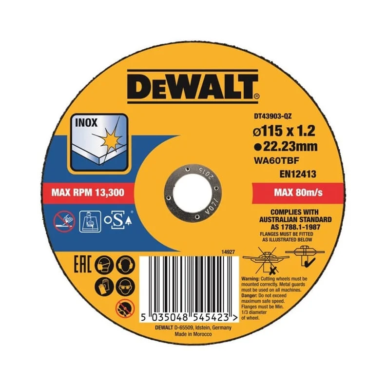 DISKS GRIEŠANAS TĒRAUDA 115X1.2MM
