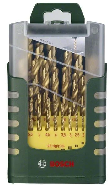 HSS-TIN 19 PIECE SET 1-10MM