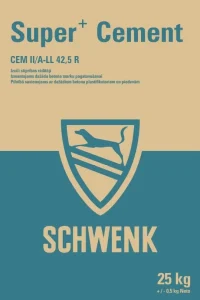 SUPER+ CEMENT CEM II/A-LL 42.5 R 25KG