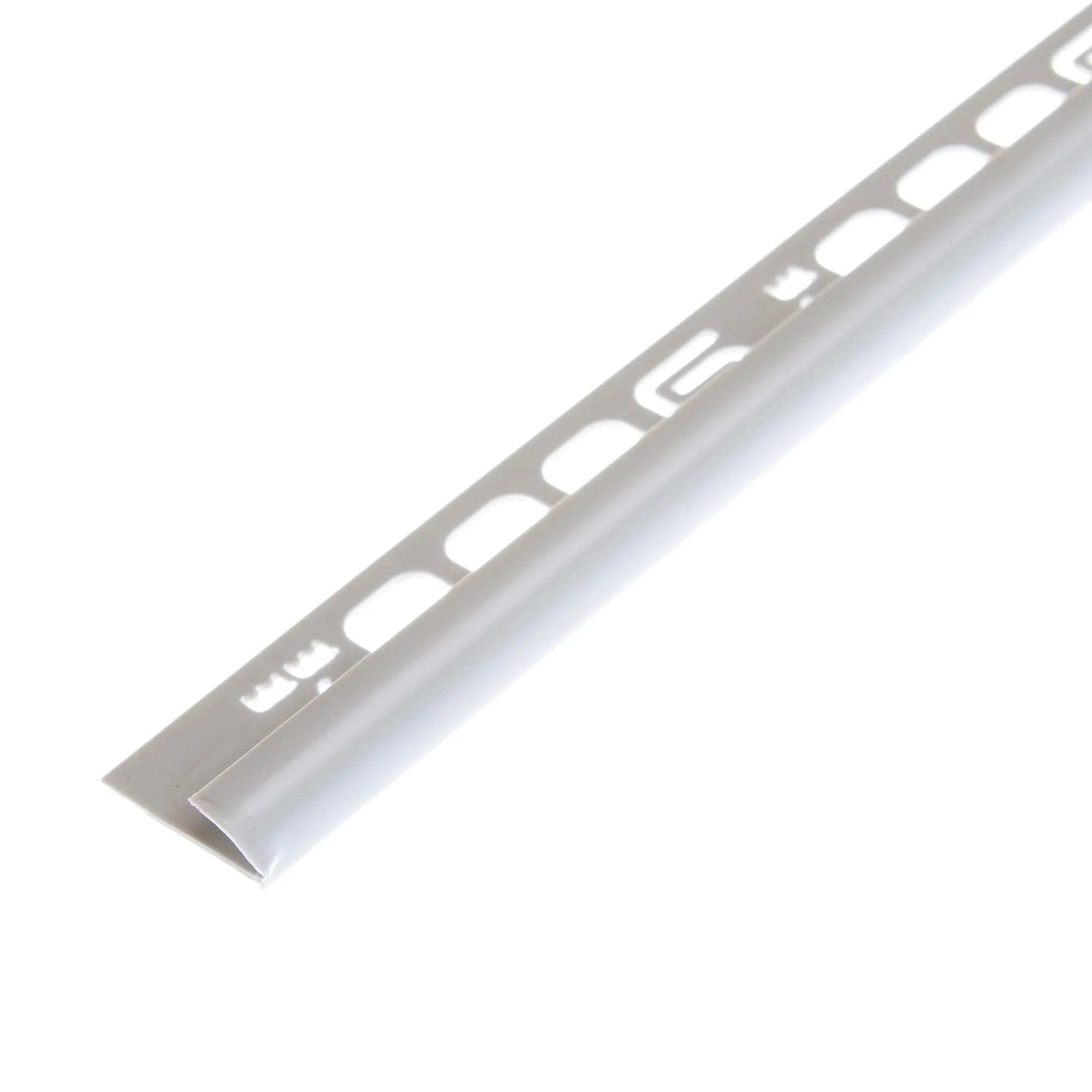 PVC TILE LIST 7MM/2.5M LIGHT GRAY